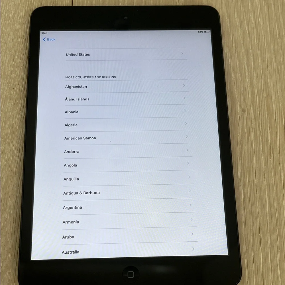Apple Tablet in Black